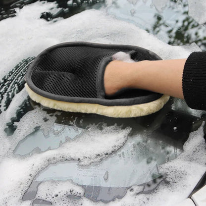 Gant en microfibre de qualité supérieure pour un nettoyage de voiture sans rayures – Élimine la saleté, restaure la brillance et améliore la peinture – Conception réutilisable et durable pour toutes les surfaces du véhicule.