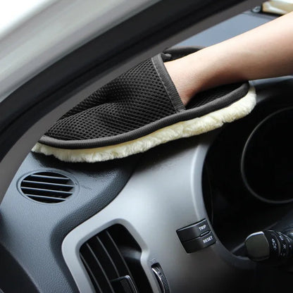 Gant en microfibre de qualité supérieure pour un nettoyage de voiture sans rayures – Élimine la saleté, restaure la brillance et améliore la peinture – Conception réutilisable et durable pour toutes les surfaces du véhicule.