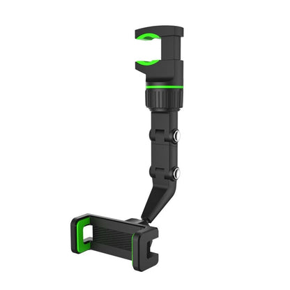 Support de téléphone multifonctionnel 360° pour voiture, réglable et sécurisé pour une utilisation mains libres.